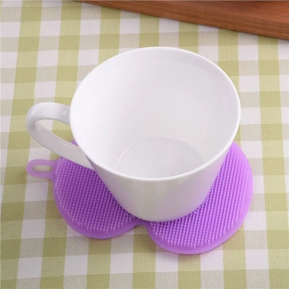 1 шт. многофункциональная силиконовая чаша щетка для очистки губка мытья посуды