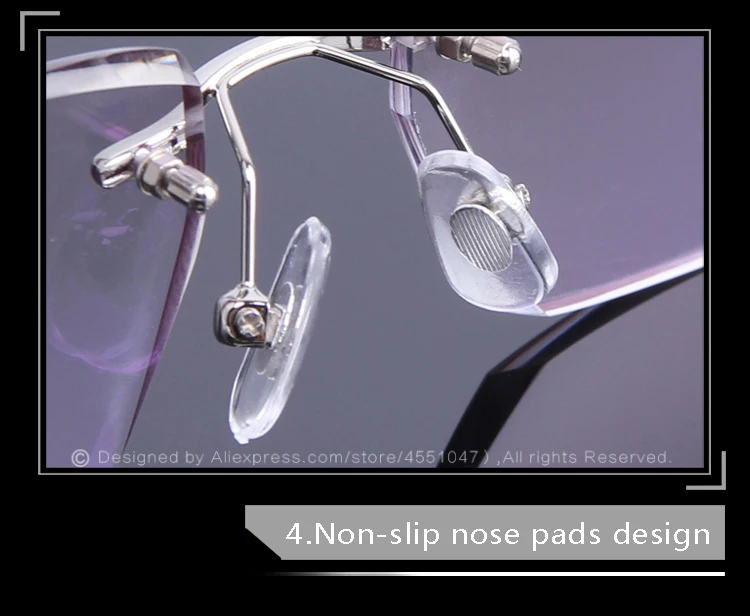 Новинка, деловые мужские очки для чтения, без оправы, компьютерные очки, высокое качество, Анти-усталость, очки, градиентные, серые, модные очки