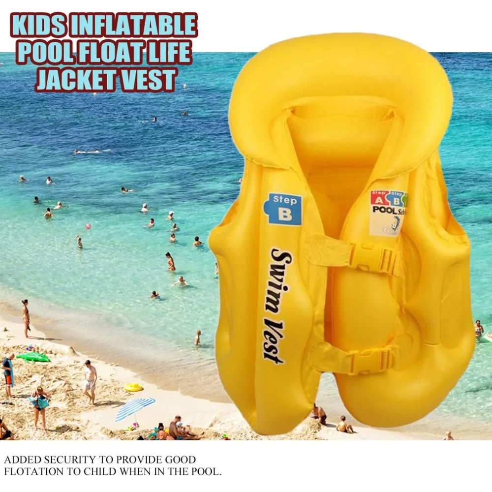 S M L Summer Baby Safety Ride-On Swimming buoyancy vest Toys Kids Pool Rafts Float Swim Inflatable Tube life jacket Babies | Спорт и