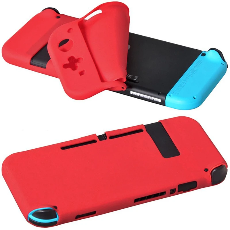 Игровые аксессуары для Nintendo Switch силиконовый чехол многоцветный защитный защита