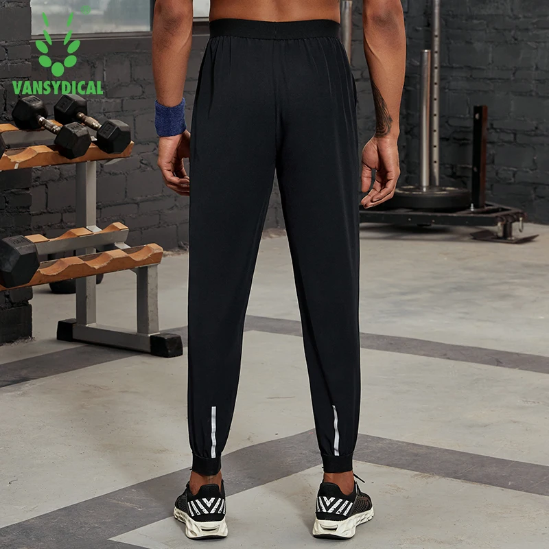 Breathable Sport Pants Mens Running With Zipper Pocket Training Trousers Joggings Pant Fitness For Men | Мужская одежда