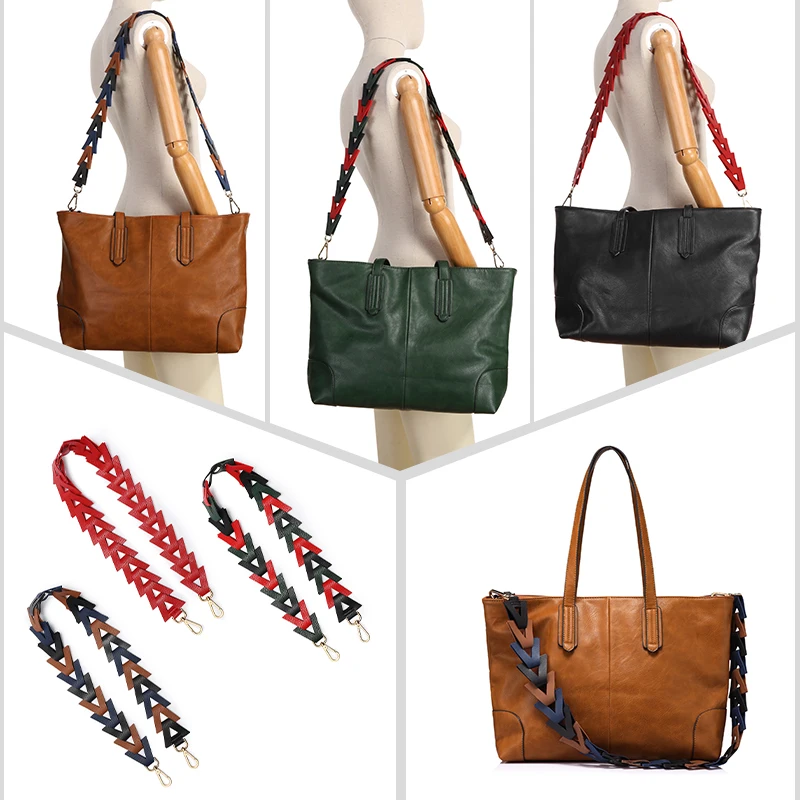 

LOVEVOOK Detachable straps for bags women belt bag ladies handle bag accessories for bags with 3 colors Blue/Black/Red