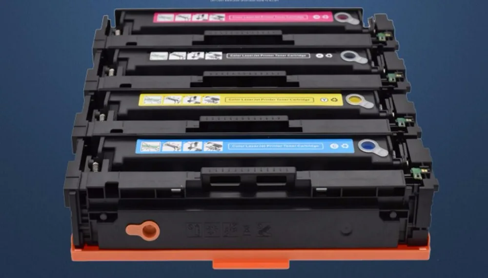 new compatible toner cartridge CF500A CF501A CF502A for HP Pro M254dw M280nw M281fdw laser color kit photocopy | Компьютеры и офис