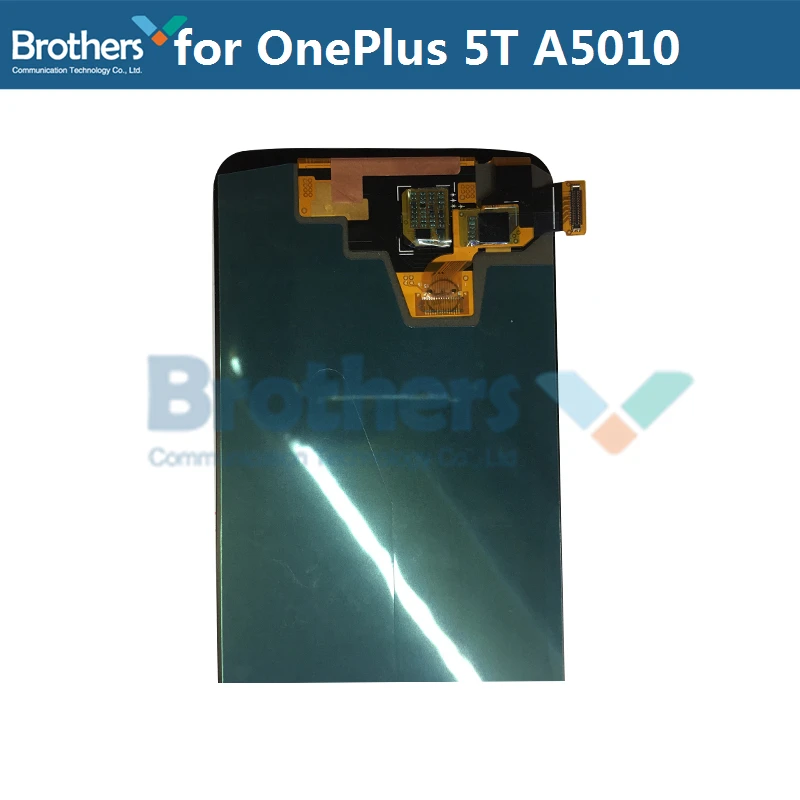 AMOLED lcd для OnePlus 5T ЖК-экран ЖК-дисплей для OnePlus 5T A5010 ЖК-сборка сенсорный экран дигитайзер замена телефона тест