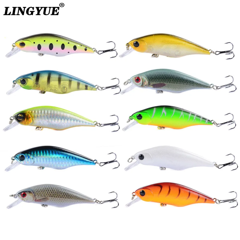 LINGYUE 1 шт. рыболовные приманки 9 см/11 5 г жесткие искусственная Реалистичная