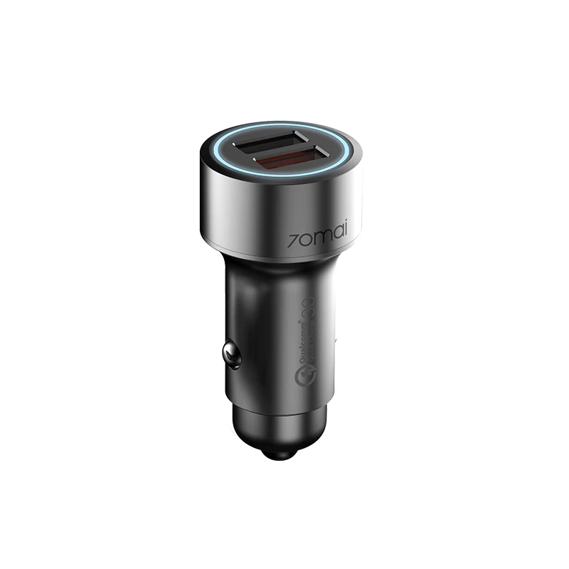 Car Fast Charger 70mai QC3.0 быстрая зарядка car зарядное устройство, usb прикуриватель переходник автомобильное зарядное устройство for iphone 8 X - Тип штекера: Car Fast Charger