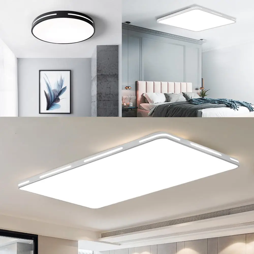 Современный светодиодный потолочный светильник монтируемый на поверхность с