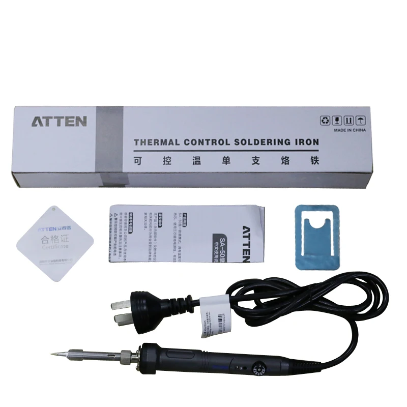 ATTEN AT SA 50 Ватт тепловой контроль мощный паяльник|iron|iron solder |