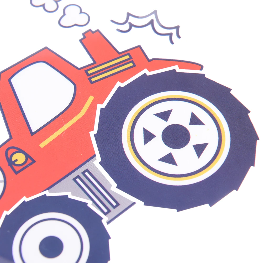 Одежда сумки для обуви декоративная ткань печати мультяшный экскаватор железо