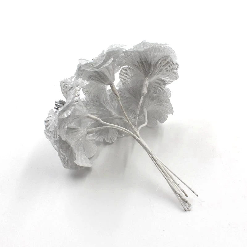 6pcs/lot Artificial Silk Flowers Bride Headdress Handmade Accessories Hair Decoration Material DIY Wedding Home Box Gift Decor | Дом и сад