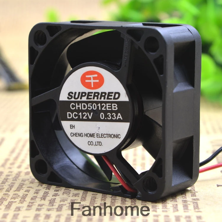 Вентилятор охлаждения CHD5012EB 12V 0.33A 5 см 5020 2 провода | Компьютеры и офис