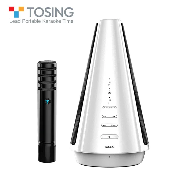 New Original brand Tosing 08 Wireless Karaoke Microphone 2.1 Sound Track DSP Chip Voice Speakers Smartphone