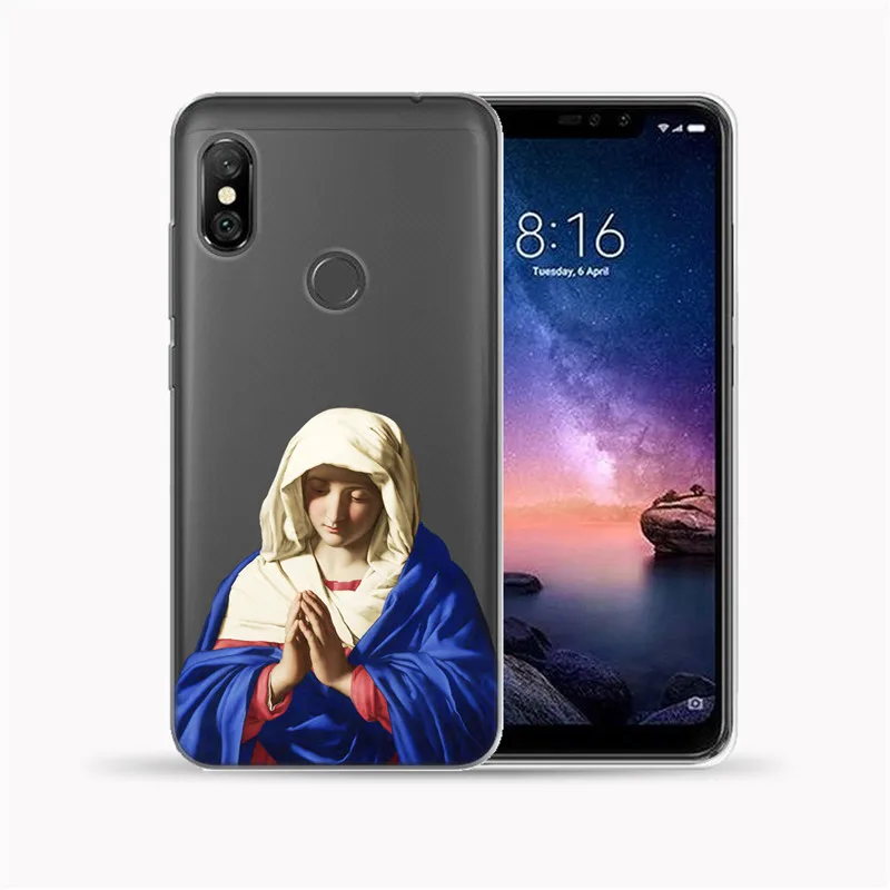 Для Xiaomi mi A1 A2 8 Lite 9 Pocophone F1 5X 6X крышка Мона Лиза moskado мягкий TPU чехол для Red mi 7 5 5A 6 Note 4 4X5 6 7 Pro - Цвет: 10