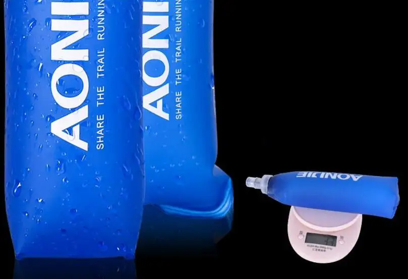 Складная Силиконовая бутылка для воды AONIJIE 1 шт. путешествий спорта бега