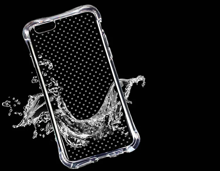 ТПУ анти-шок Воздушные мешочки телефона чехол для iPhone 5 5S SE 6 6S Plus плюс 7 заднюю