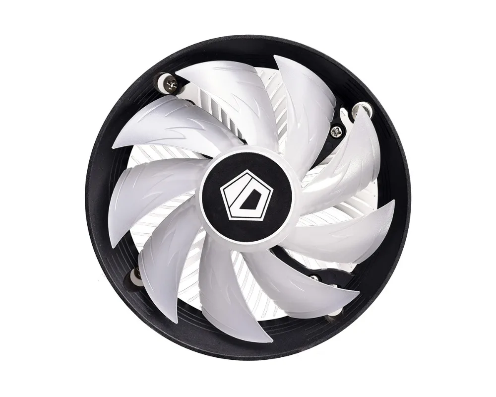 ID-COOLING DK-03i Rainbow RGB светодиодный светильник, 120 мм большой воздушный поток PWM вентилятор и алюминиевый радиатор, для Intel 100 Вт кулер для процессора