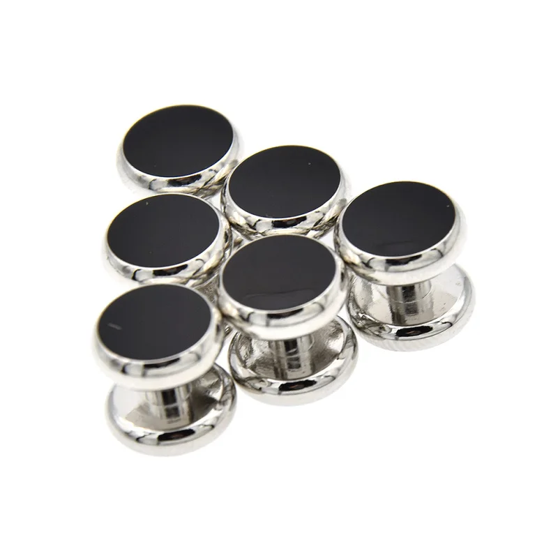 Комплект из рубашки и запонок для смокинга 4 пары|cuff links for men|cuff linkscufflink cuff |