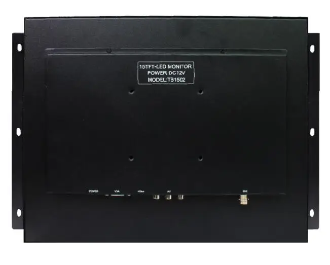 Новый 15-дюймовый настенный TFT ЖК-дисплей с металлическим корпусом монитор