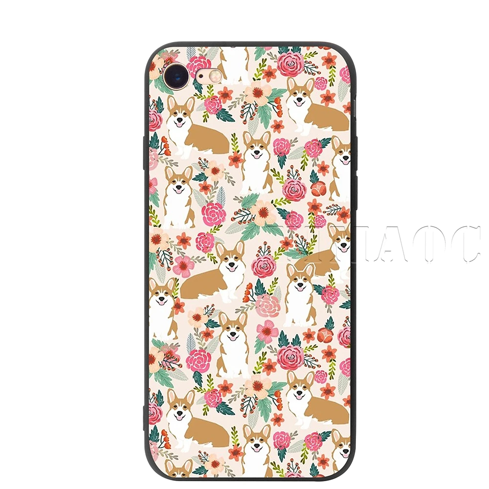 YIMAOC милый силиконовый мягкий чехол корги для iPhone 11 Pro XS Max XR X 8 7 6 6S Plus 5 5S SE - Цвет: 8