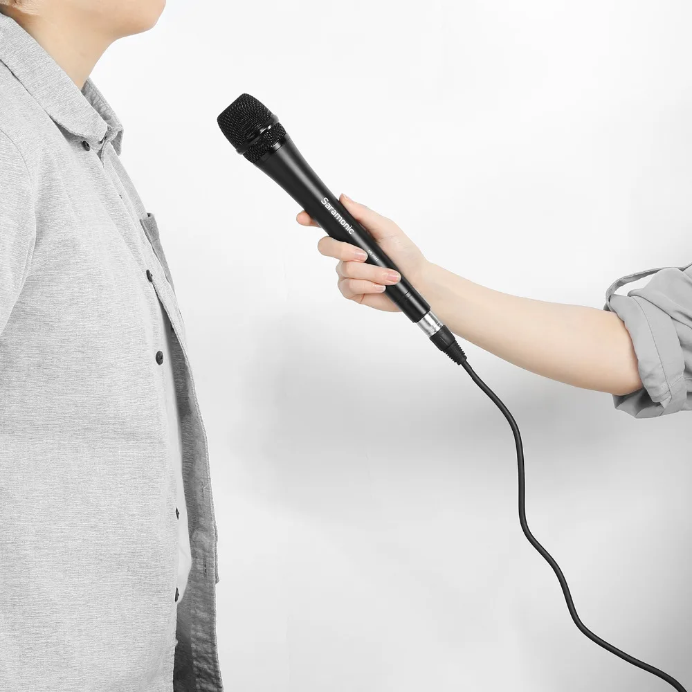 Saramonic SR-HM7 всенаправленный динамический XLR Сделано в Китае ручной микрофон для
