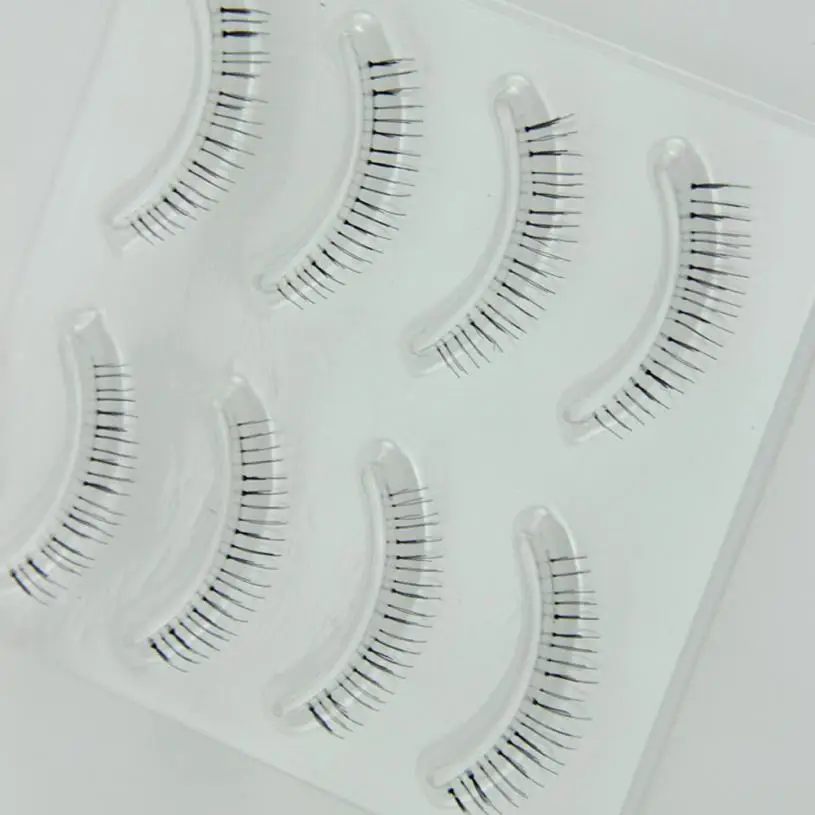 Макияжа накладные ресницы 4 пар нижнего под низ наращивание ресниц Накладные JUL24