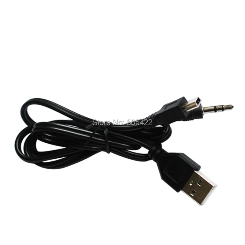 50 шт./лот 3 5 мм Aux аудио мини USB кабель Шнур адаптер зарядное устройство для iHome