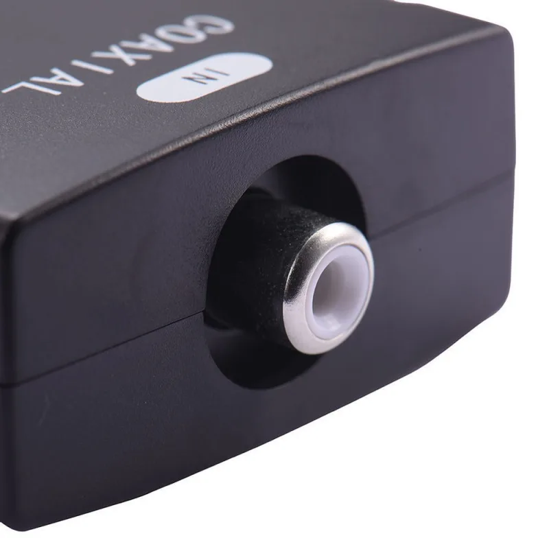 Популярный цифровой коаксиальный переходник RCA TOSlink SPDIF аудио адаптер с