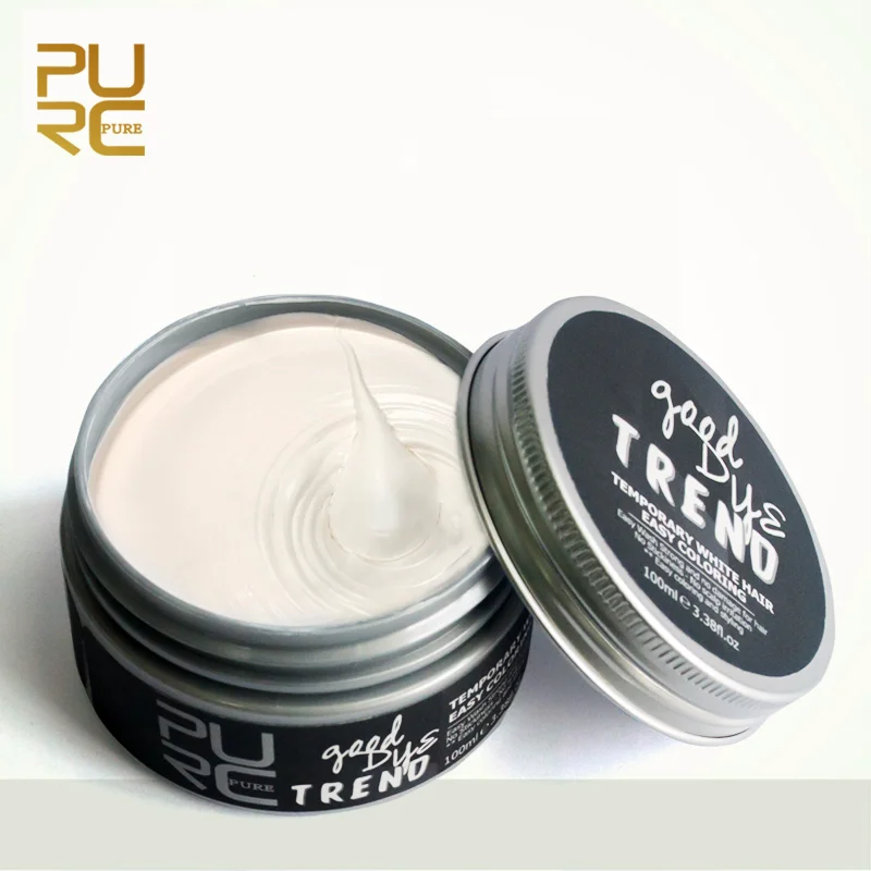 Новые продукты хорошая краска тренд белый цвет одноразовые для волос 100 мл уход