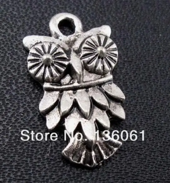 Винтажный серебряный крест череп костыль Слон Сова Снежинка Ангел Корона