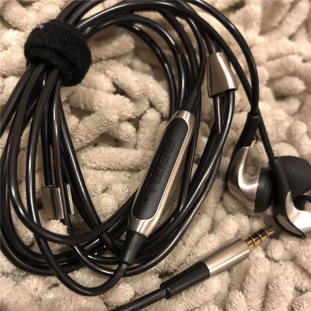 Mei-zu Flow Triple Driver In-Ear наушники HIFI гибридные наушники с микрофоном и пультом дистанционного управления для всех смартфонов