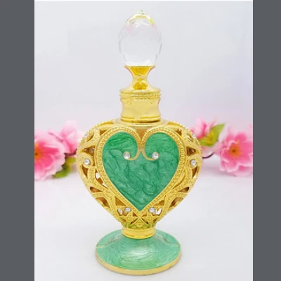 12ML green 10/12 мл Сейлор Мун бутылки многоразового использования Красочные Стекло пустой парфюмерный дом-контейнер с Свадебные украшения флакон для духов многоразового использования - Цвет: 12ML green