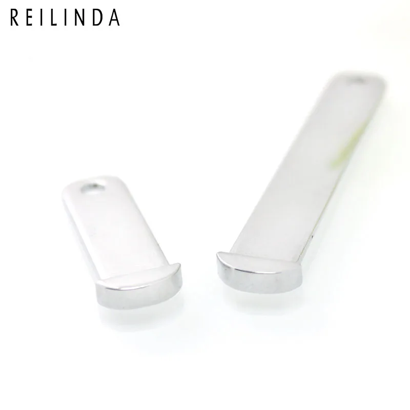 Оптовая продажа 10 штук упак. 8 мм плавающий бар кулон ожерелье Fit Slide Charms буквы