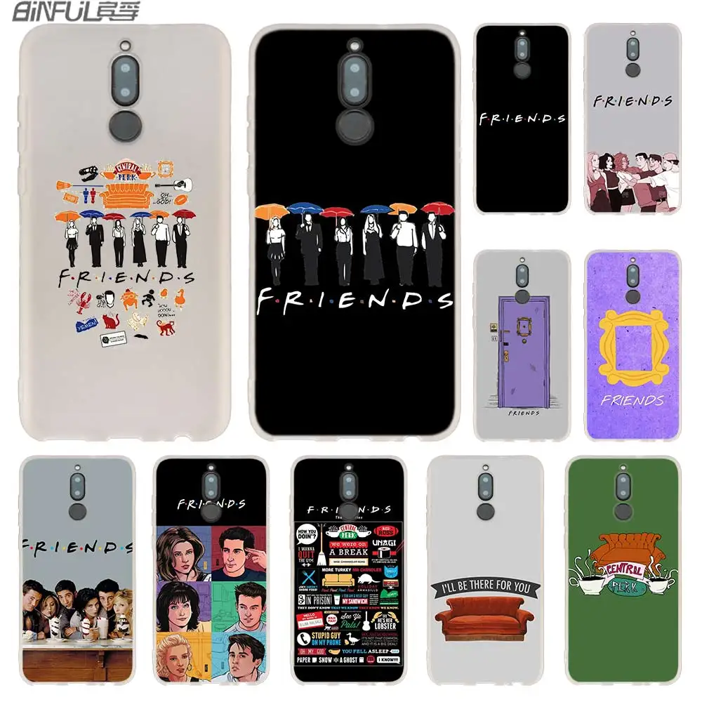 Чехол для телефона Perk Coffee friends tv Huawei Mate 30 20 10 Lite Pro мягкий силиконовый чехол Y9 2019 2018