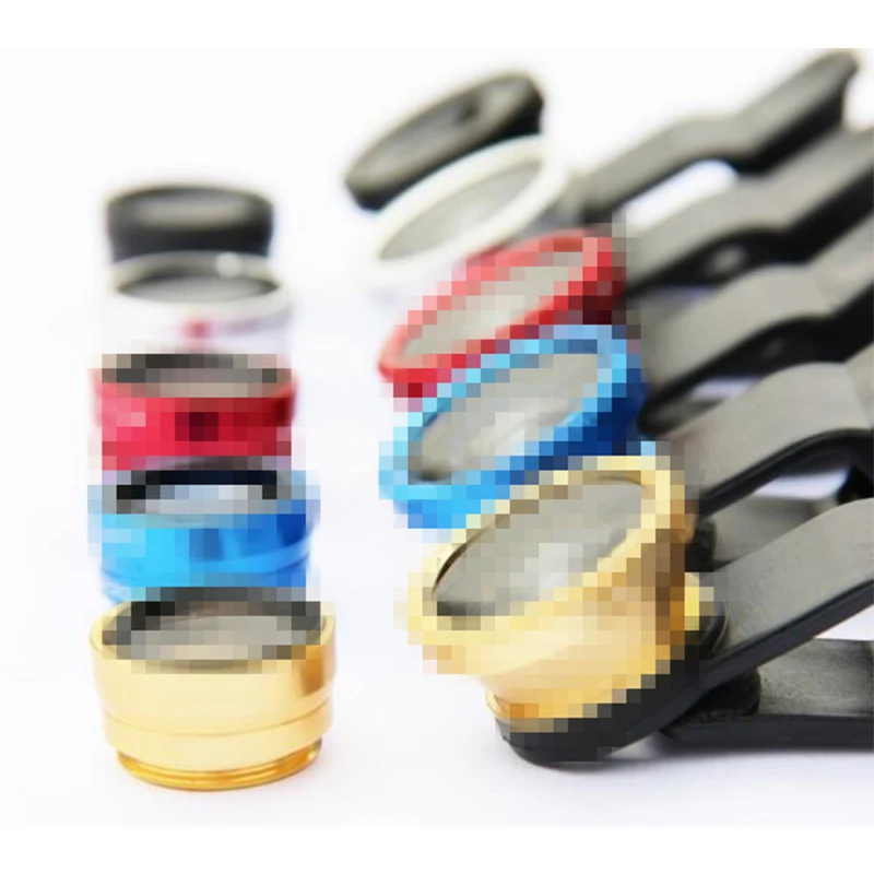 NYFundas 3 в 1 Широкий формат макро объектив &quotрыбий глаз&quot Kit с зажимом 0.67x