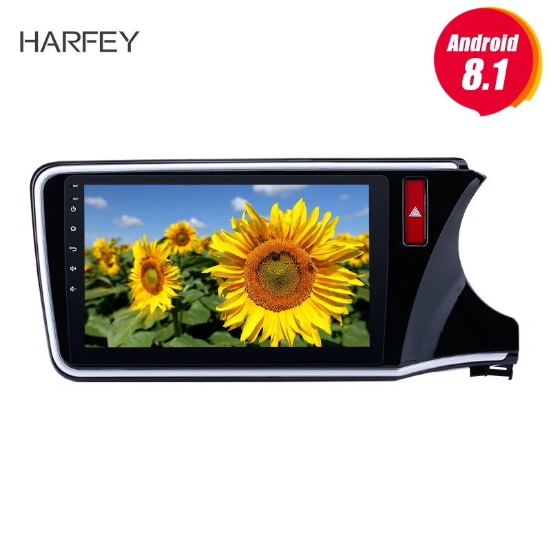 Harfey 10 1 &quotAndroid 8 для 2014 2015 2016 2017 HONDA CITY RHD радио Автомобильный мультимедийный плеер с
