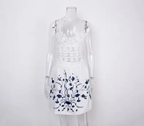 Vestidos Новое Женское Платье летнее Бохо Короткое мини вечернее платье сарафан