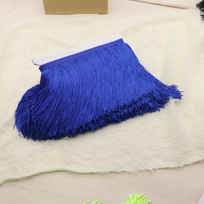 5 ярдов/партия 15 см ширина полиэстер кисточка кружевная бахрома отделка для