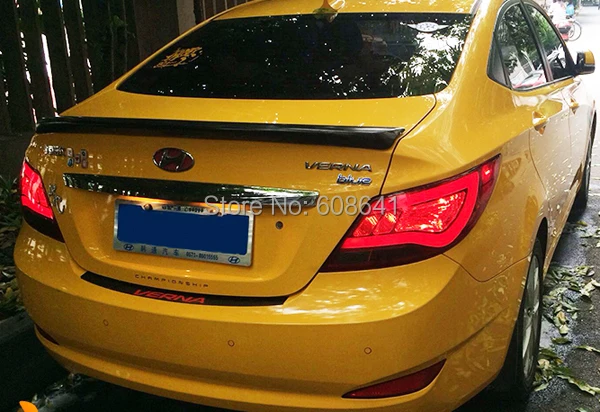 Для Hyundai Verna Solaris светодиодный задний фонарь 2010-13 лет дымовая версия | Автомобили и
