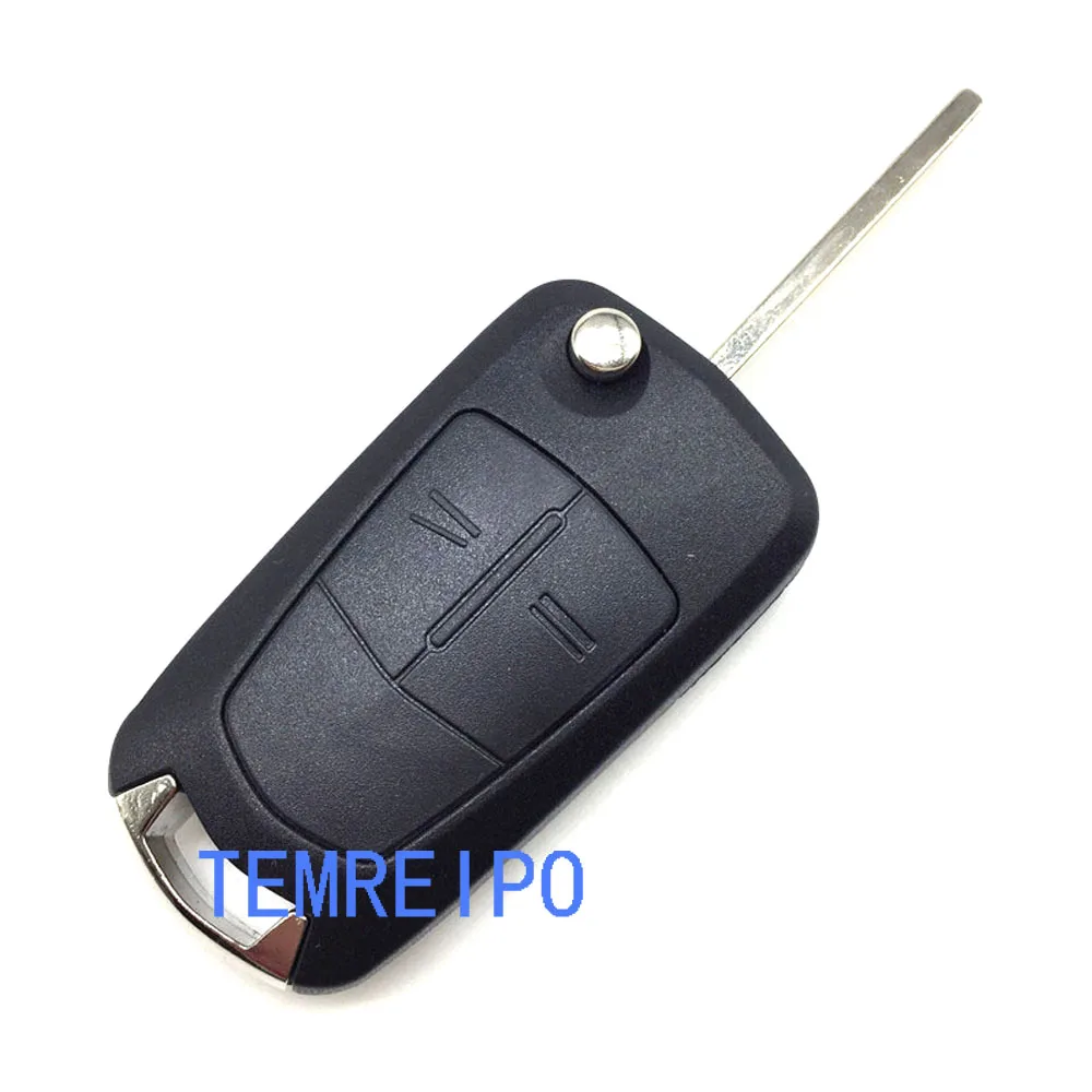 Автомобильный ключ для Opel Vectra C Astra H Corsa D Zafira 2 3 кнопки сменный чехол ключа