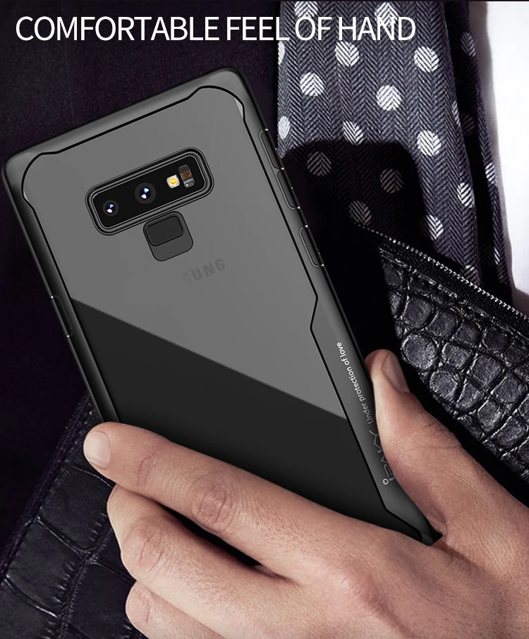 Для samsung примечание 9 Чехол iPaky для samsung S9 S8 плюс силиконовые, акриловые Гибридный противоударный Прозрачный чехол для samsung S10 случае