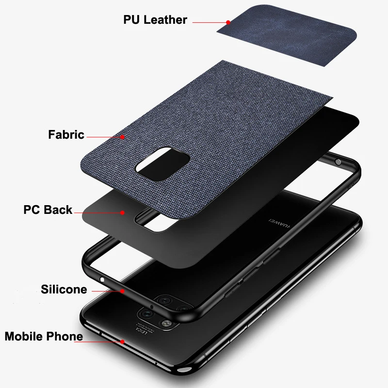 Armor Anti-shock Cases for Huawei Mate 30 20 Pro 20X Lite 20RS Case Cover Soft Antishock Bumper for Huawei Mate30 Funda Cover