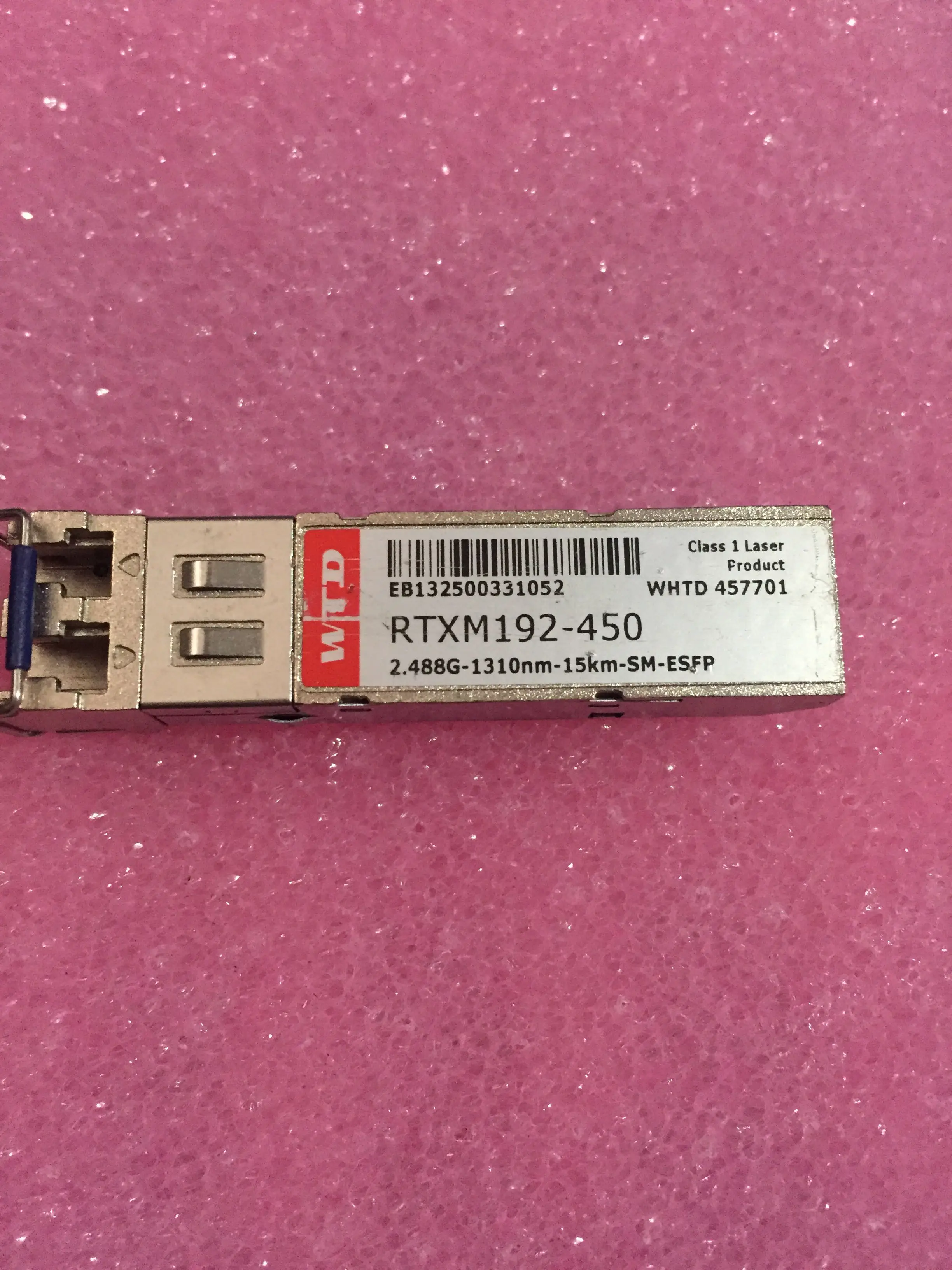 

WTD WTD192-450, 2,488G-1310nm-15KM-SM-ESFP