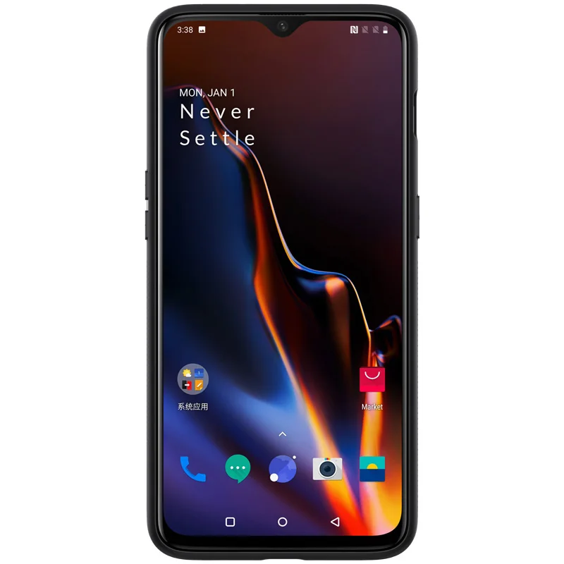 Nillkin текстурированная ткань нейлоновая текстура шаблон чехол для Oneplus 7 Pro 6T