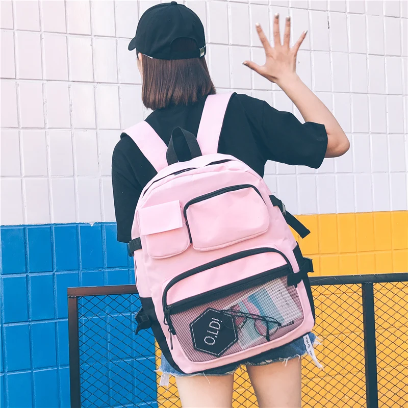 Школьный рюкзак для девочек-подростков вместительные дорожные сумки мужчин и