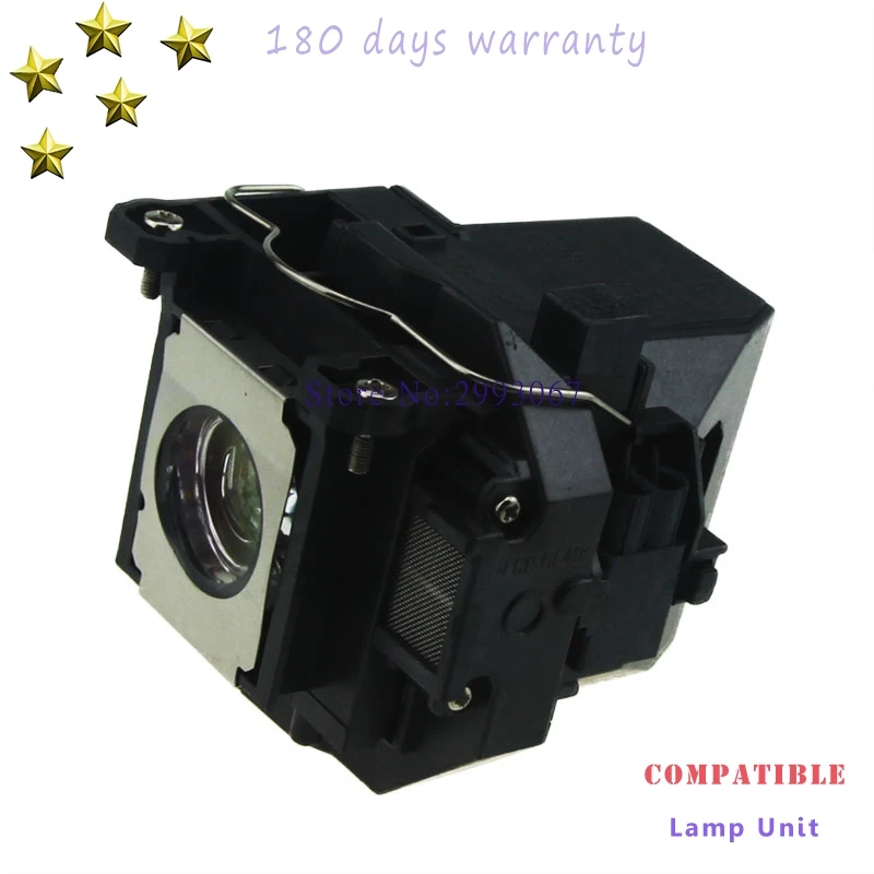 ELPL57 V13H010L57 Замена лампы проектора с клеткой для Epson EB-440W EB-450W EB-450Wi EB-455Wi EB-460