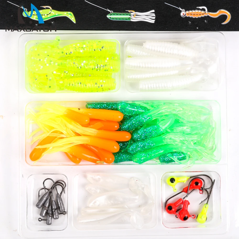 35 шт набор мягких рыболовных приманок маленький 10 свинцовый джиг рыболовные