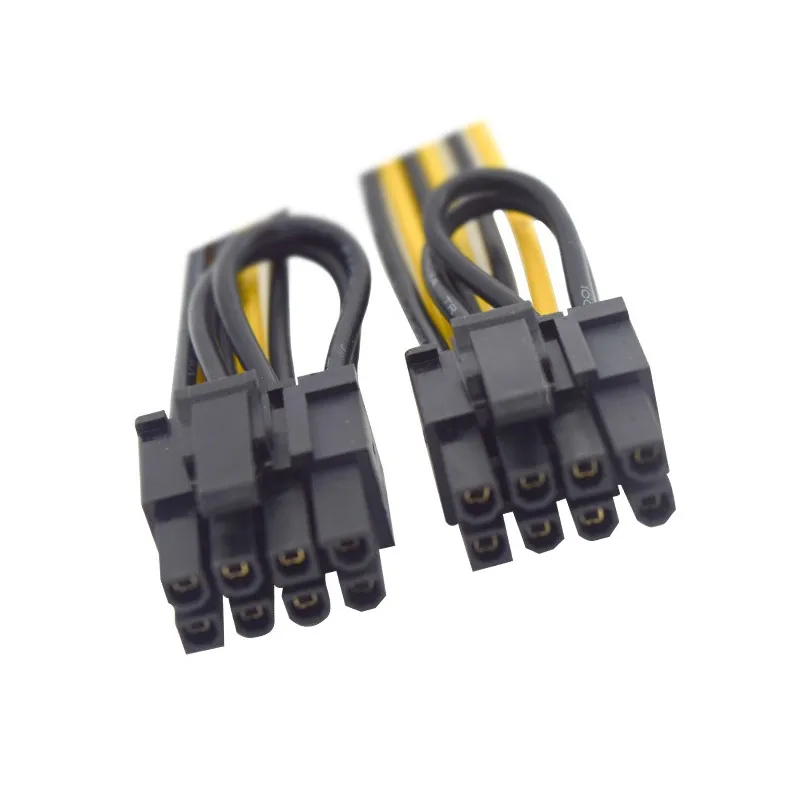 10 шт./лот Molex 6 контактный PCI Express до 2 x PCIe 8 (6 + 2) pin Материнская видеокарта e GPU VGA