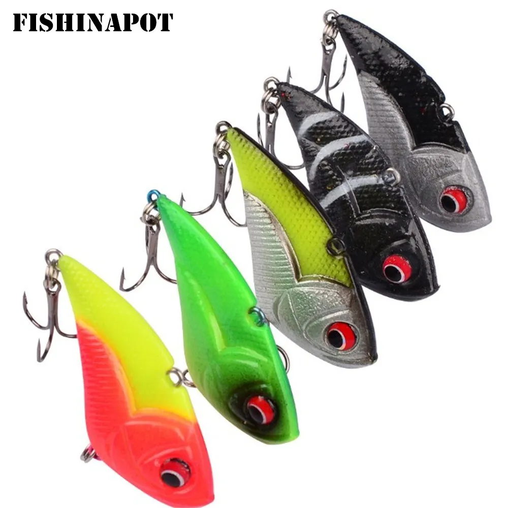 FISHINAPOT 1 шт. 13 г/50 мм Рыболовная Приманка VIB приманка со свинцом доступны бас Щука