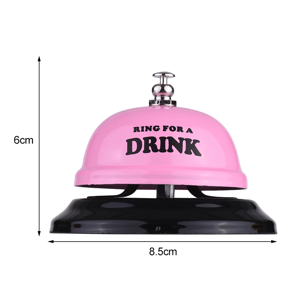 Колокольчик перкуссионный цветной металлический для Портера кухни ресторана