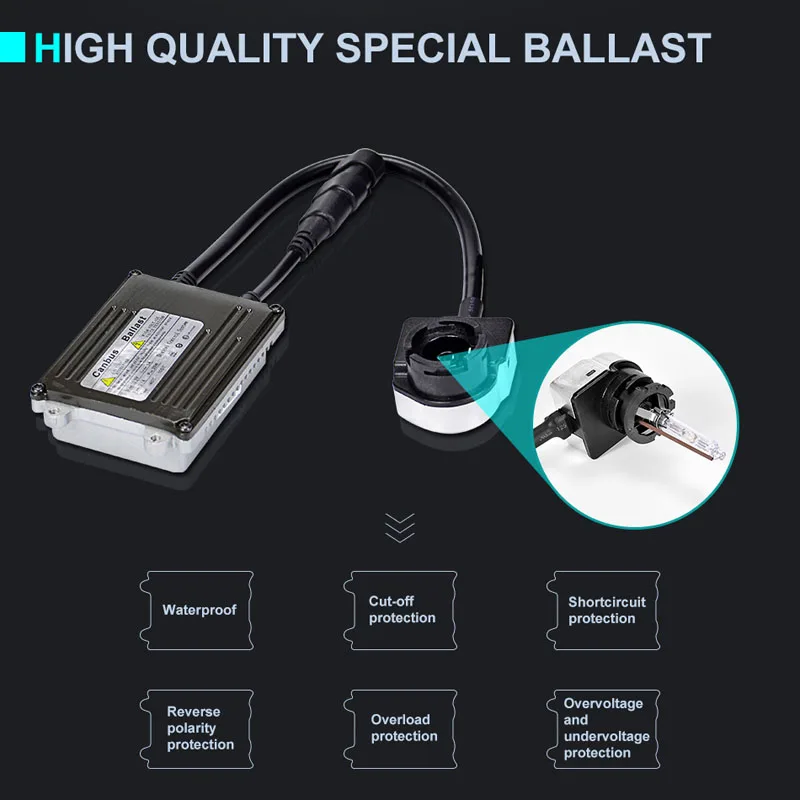 Комплект ксеноновых ламп Canbus Премиум обновленный старт Быстрый Яркий постоянный